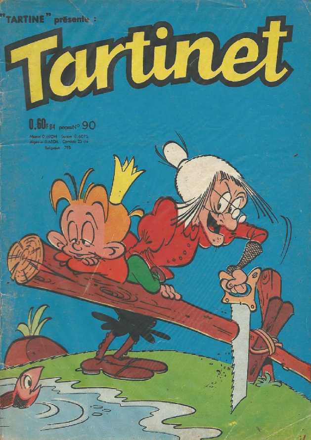Scan de la Couverture Tartinet n 90